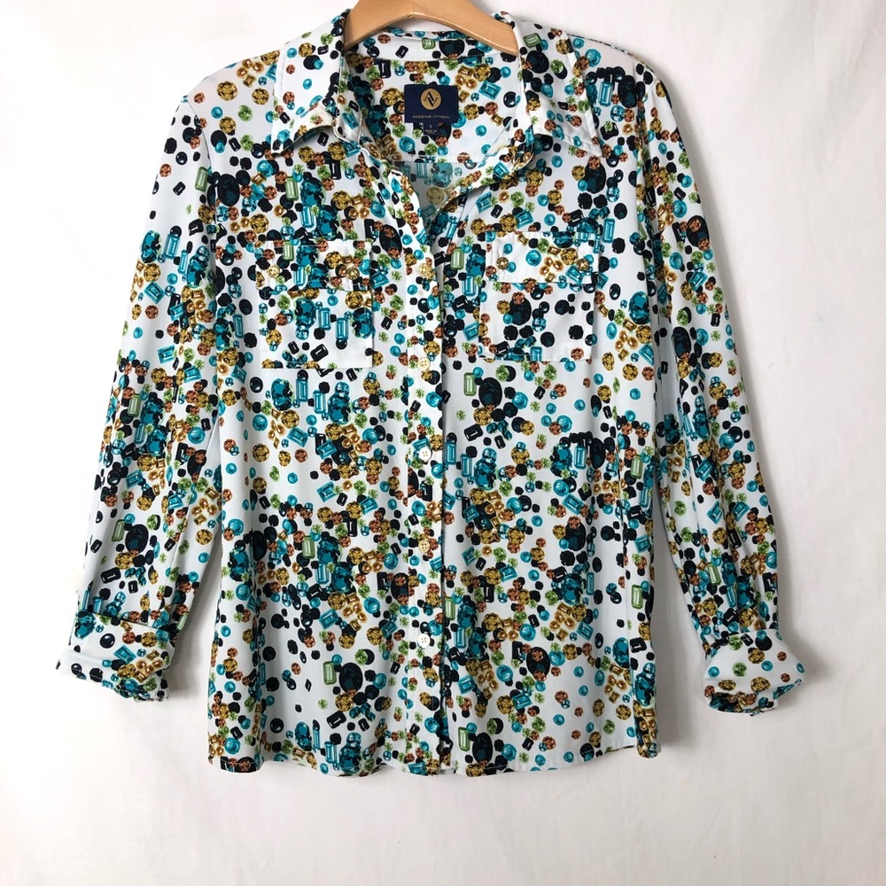 Adrienne Vittadini Women’s Button Down Shirt